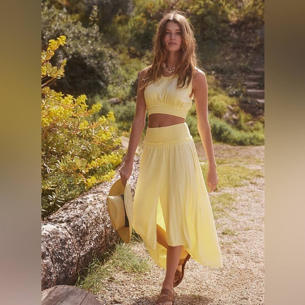 FREE PEOPLE skirt set